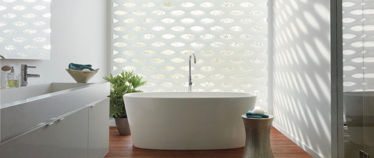 Bathroom blinds for privacy
