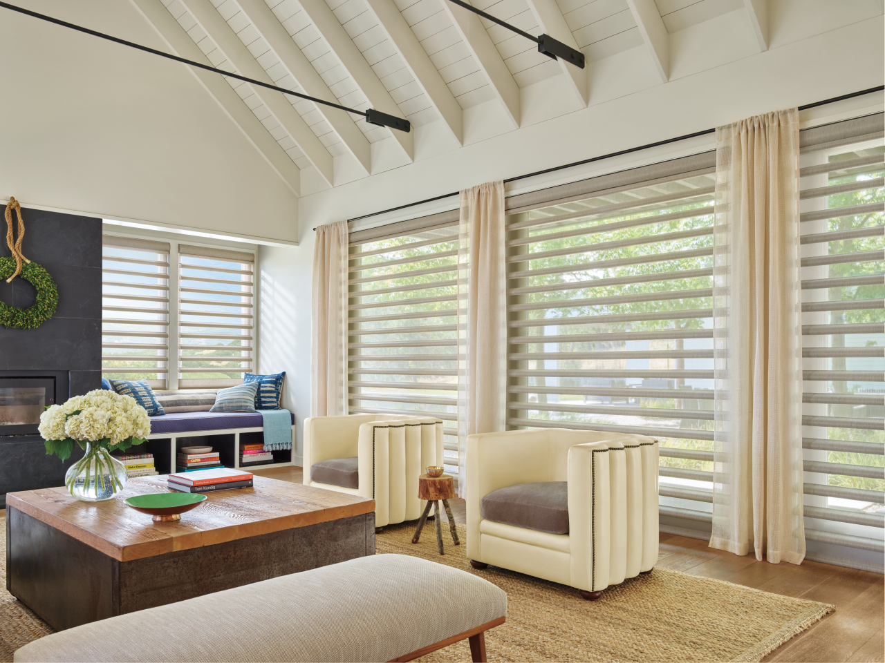 Pirouette® Window Shadings installed window treatment